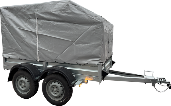 Изображение товара Прицеп для автомобиля Avtos A25P2B (2500x1500x300, R13, двухосный, ресс. AL-KO, тент 1200мм Аэро)