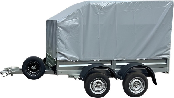 Изображение товара Прицеп для автомобиля Avtos A25P2B (2500x1500x300, R13, двухосный, ресс. AL-KO, тент 1200мм Аэро)