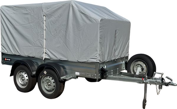Изображение товара Прицеп для автомобиля Avtos A30P2B (3000x1500x300, R13, двухосный, ресс. AL-KO, тент 1200мм Аэро)