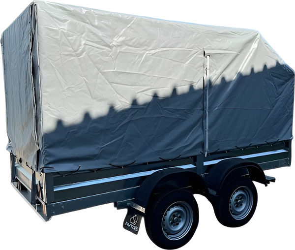 Изображение товара Прицеп для автомобиля Avtos A30P2B (3000x1500x300, R13, двухосный, ресс. AL-KO, тент 1200мм Аэро)