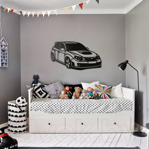 Изображение товара Декор настенный Arthata Автомобиль 25x50-B / 098-4 (черный)