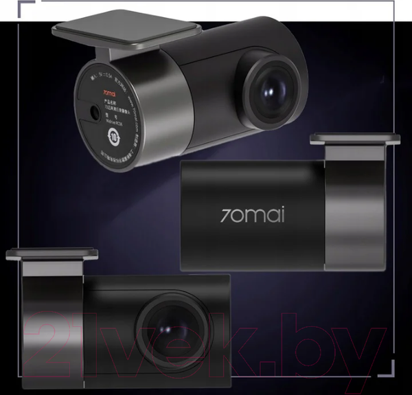 Изображение товара Автомобильный видеорегистратор Xiaomi 70mai Dash Cam 4K A800S-1 (A800S/RC06)