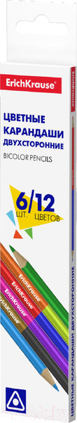 Изображение товара Набор цветных карандашей Erich Krause Basic / 50530 (12цв)