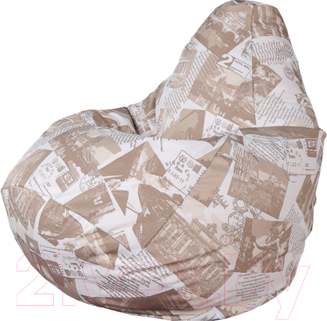 Изображение товара Бескаркасное кресло Flagman Груша Мега XXXL Г3.7-06 (Терре 01)