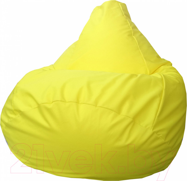 Изображение товара Бескаркасное кресло Flagman Груша Мега XXXL Г3.7-10 (желтый)