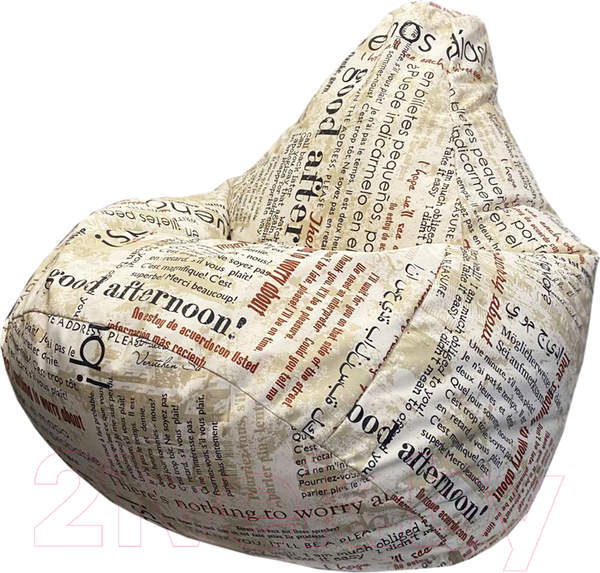 Изображение товара Бескаркасное кресло Flagman Груша Мега XXXL Г3.7-37 (Buenos Dias)