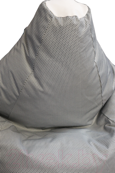 Изображение товара Бескаркасное кресло Flagman Груша Мега XXXL Г3.7-39 (соты, серый)