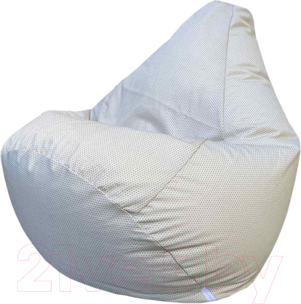 Изображение товара Бескаркасное кресло Flagman Груша Мега XXXL Г3.7-43 (соты, бежевый)