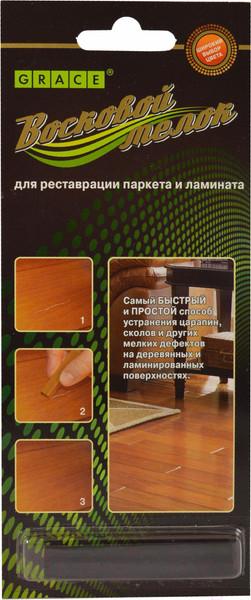 Изображение товара Мелок реставрационный Grace Для ремонта сколов (венге темный)