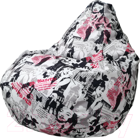 Изображение товара Бескаркасное кресло Flagman Груша Мега XXXL Г3.5-105 (Lady)