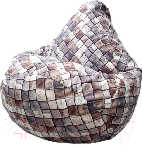 Изображение товара Бескаркасное кресло Flagman Груша Мега XXXL Г3.5-138 (артхаус Rombs)