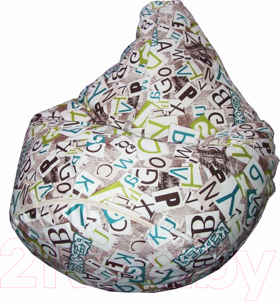 Изображение товара Бескаркасное кресло Flagman Груша Мега XXXL Г3.5-140 (Abc 2, зеленый)