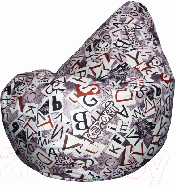 Изображение товара Бескаркасное кресло Flagman Груша Мега XXXL Г3.5-141 (Abc 1, коричневый)