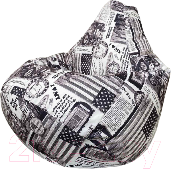 Изображение товара Бескаркасное кресло Flagman Груша Мега XXXL Г3.5-144 (Traffic 5)