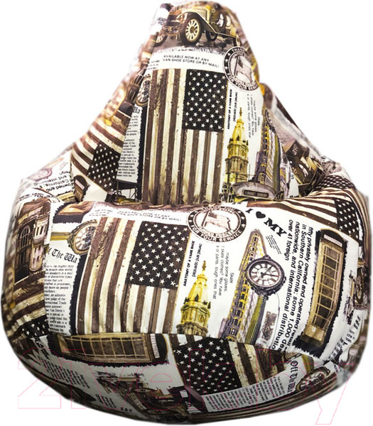 Изображение товара Бескаркасное кресло Flagman Груша Мега XXXL Г3.5-145 (Traffic 4)