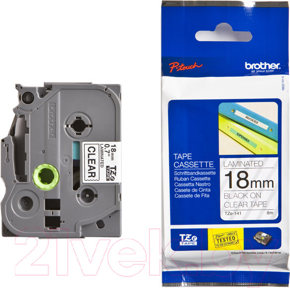 Изображение товара Картридж-лента Brother TZE141