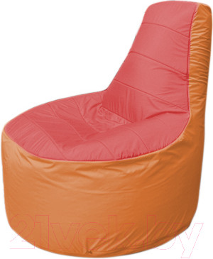 Изображение товара Бескаркасное кресло Flagman Трон Т1.1-0205 (красный/оранжевый)