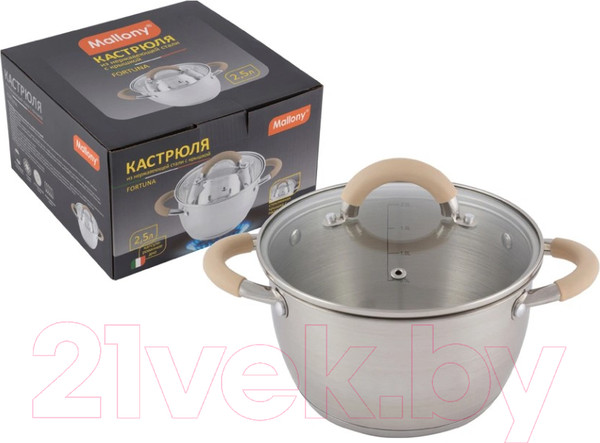 Изображение товара Кастрюля Mallony Fortuna / 007218