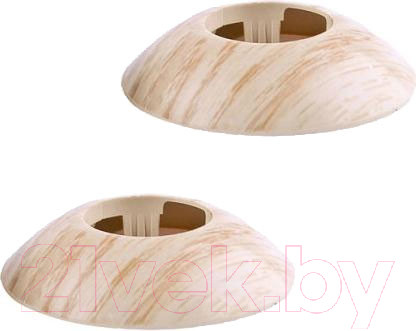 Изображение товара Розетта напольная Grace D16 Дуб беленый (2шт)