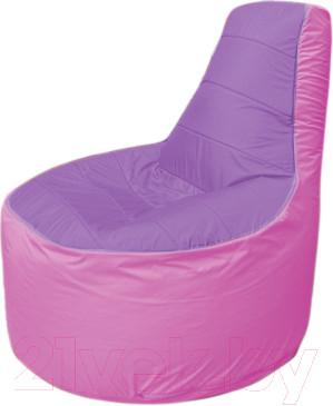 Изображение товара Бескаркасное кресло Flagman Трон Т1.1-1703 (сиреневый/розовый)