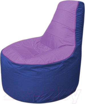 Изображение товара Бескаркасное кресло Flagman Трон Т1.1-1714 (сиреневый/синий)