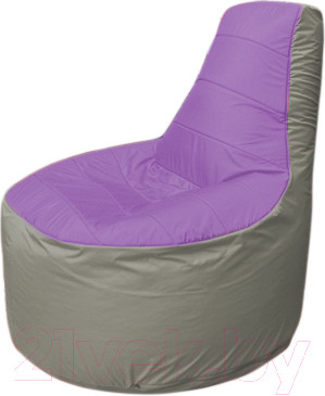 Изображение товара Бескаркасное кресло Flagman Трон Т1.1-1722 (сиреневый/серый)
