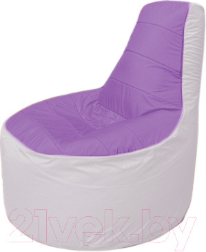 Изображение товара Бескаркасное кресло Flagman Трон Т1.1-1725 (сиреневый/белый)