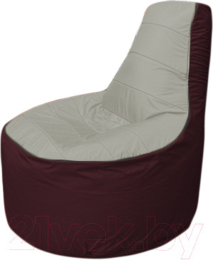 Изображение товара Бескаркасное кресло Flagman Трон Т1.1-2201 (серый/бордовый)