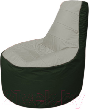 Изображение товара Бескаркасное кресло Flagman Трон Т1.1-2209 (серый/темно-зеленый)