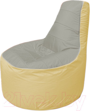 Изображение товара Бескаркасное кресло Flagman Трон Т1.1-2220 (серый/бежевый)