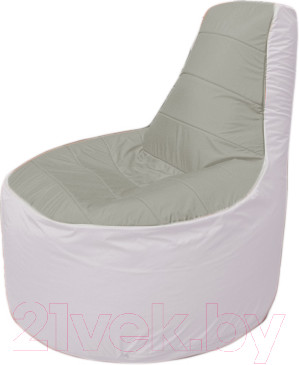 Изображение товара Бескаркасное кресло Flagman Трон Т1.1-2225 (серый/белый)