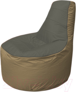 Изображение товара Бескаркасное кресло Flagman Трон Т1.1-2321 (темно-серый/темно-бежевый)