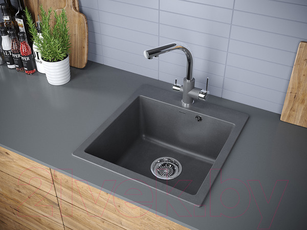 Изображение товара Мойка кухонная Paulmark PM105152-DG