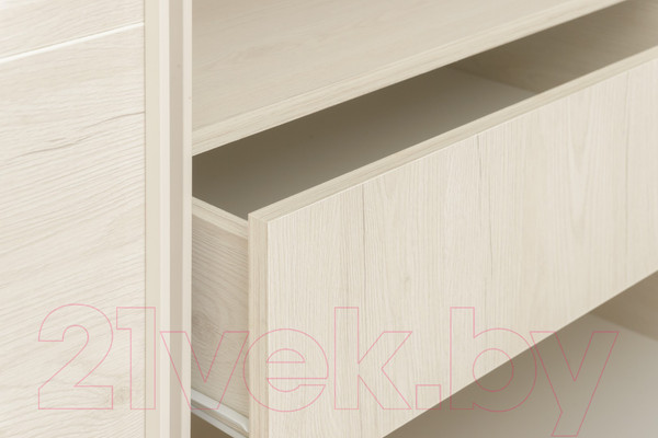 Изображение товара Шкаф-купе Рэйгрупп B 160 BBB Bromo РГ-10.03 (дуб бордо лайт/белый матовый)