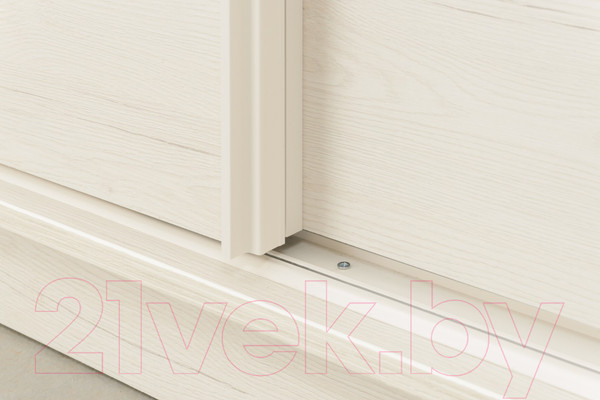 Изображение товара Шкаф-купе Рэйгрупп B 237 BBB Bromo РГ-07.03 (дуб бордо лайт/белый матовый)