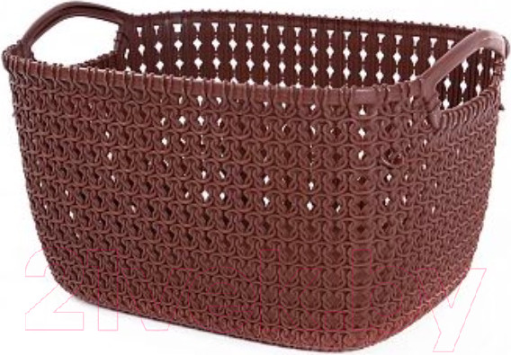 Изображение товара Корзина Эльфпласт Paola EP465 (8л, коричневый)