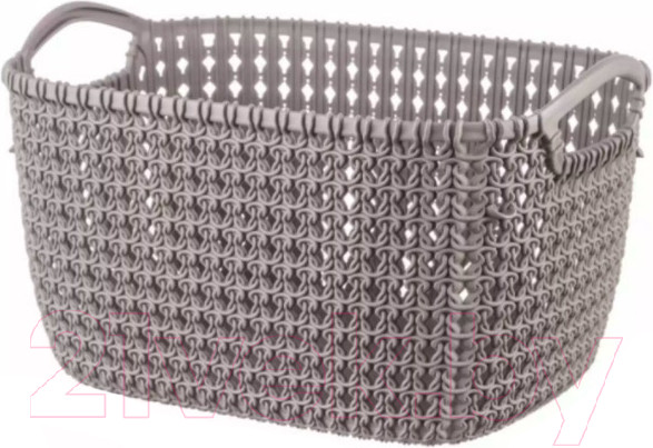 Изображение товара Корзина Эльфпласт Paola EP465 (8л, серо-коричневый)