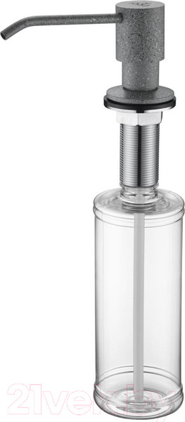 Изображение товара Дозатор встраиваемый в мойку Paulmark Rein D002-310 (серый)