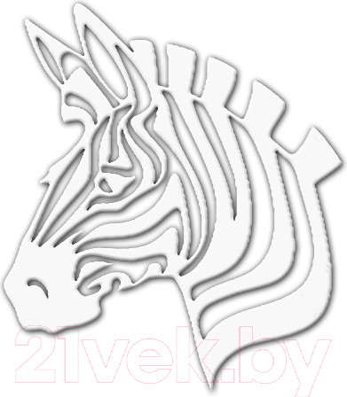 Изображение товара Декор настенный Arthata Зебра 60x60-V / 102-1 (белый)