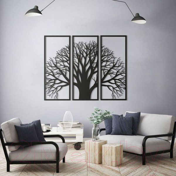 Изображение товара Декор настенный Arthata В парке 95x130-B / 103-3 (черный)