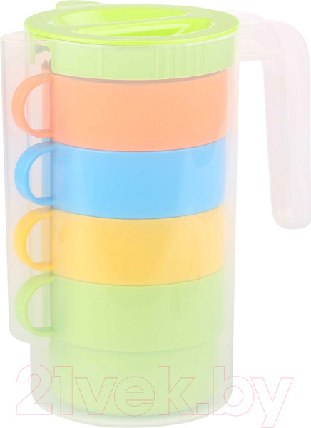 Изображение товара Набор пластиковой посуды Альтернатива Турист / М6523