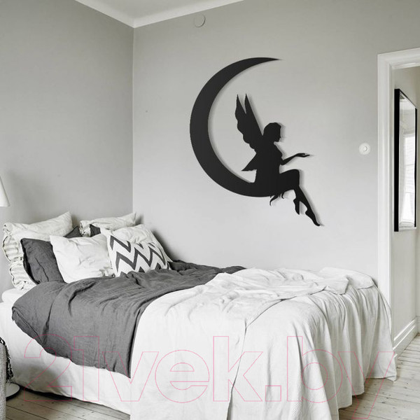 Изображение товара Декор настенный Arthata Фея 40x30-B / 010-1 (черный)