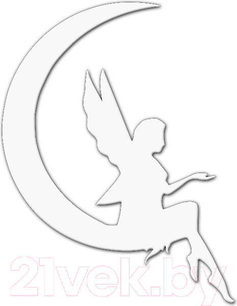 Изображение товара Декор настенный Arthata Фея 50x70-V / 010-1 (белый)