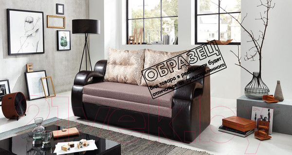 Изображение товара Диван Анмикс Каспер (бежевый велюр)