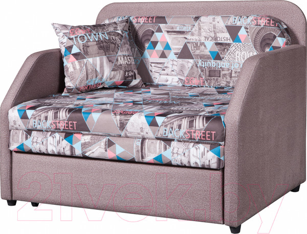 Изображение товара Диван Анмикс Кейт (принт Town Brown)