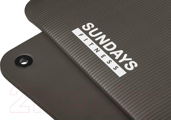 Изображение товара Коврик для йоги и фитнеса Sundays Fitness IR97506 (черный)
