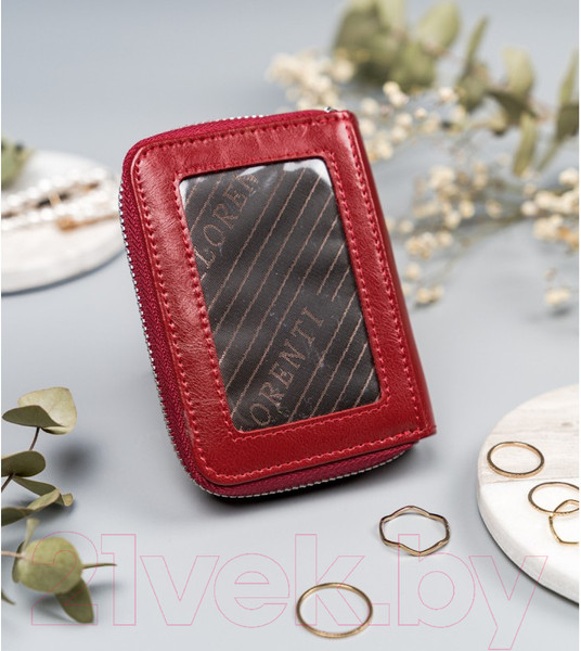 Изображение товара Портмоне Cedar Lorenti 5157-BPR-RFID (красный)