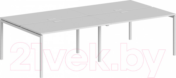 Изображение товара Комплект письменных столов Norden 320x143.8x75 / SG.256.WH.44.WH (белый)