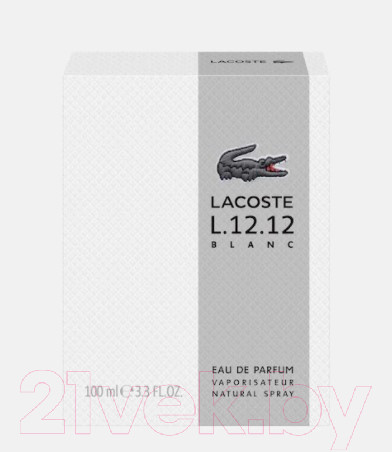Изображение товара Парфюмерная вода Lacoste Eau De Lacoste Blanc Pour Homme (100мл)