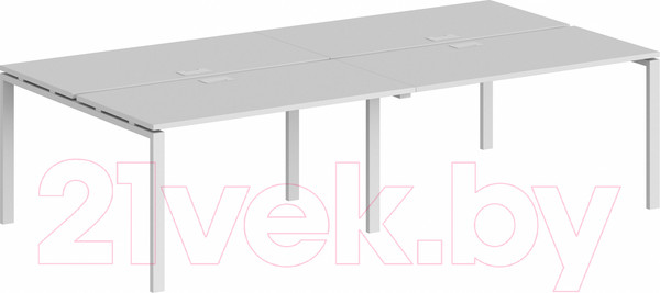 Изображение товара Комплект письменных столов Norden 320x143.8x75 / SG.256.WH.63.WH (белый)